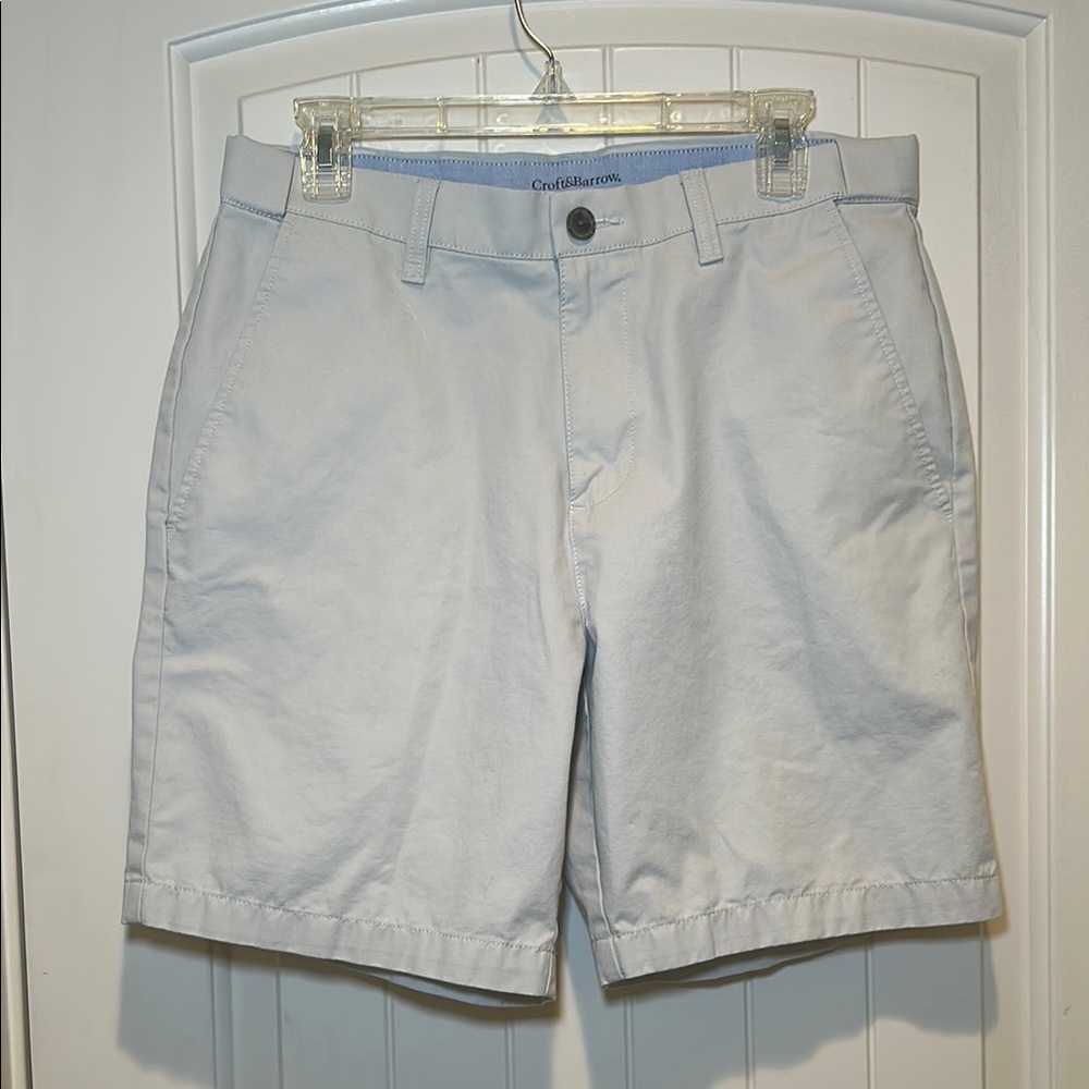 SALE! Light Khaki Shorts Croft and Barrow